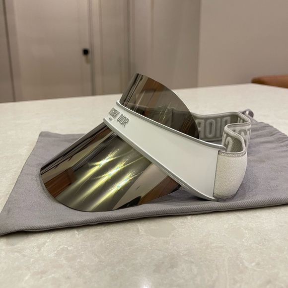 NEW Authentic CHRISTIAN DIOR DiorClub1 Sun Visor - Picture 10 of 16